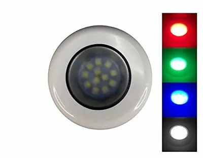 Pactrade Marine RV Boat Pontoon Red Green Blue White LED Courtesy Ceiling Light  • $33.99