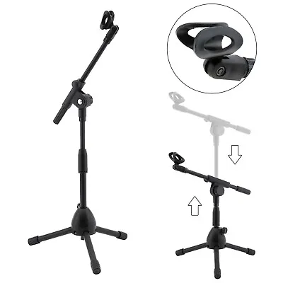 Telescopic Boom Microphone Stand Adjustable Swing Arm Mic Holder Tripod Stage US • $22.99