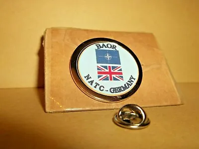 BRITIAN  BAOR / GERMANY Nato Veteran Lapel Pin Badge . • £7