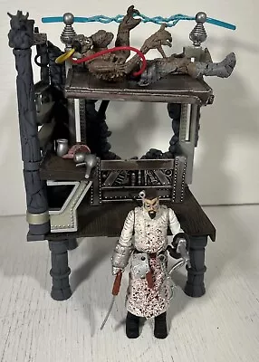 VTG Mcfarlane Monsters Dr Frankenstein Lab Figure Playset 1/18 Horror Diorama • $27.99