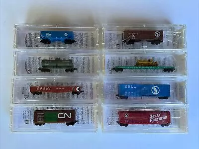 Set Of 8 Z Scale Micro Trains Line NOS • $55