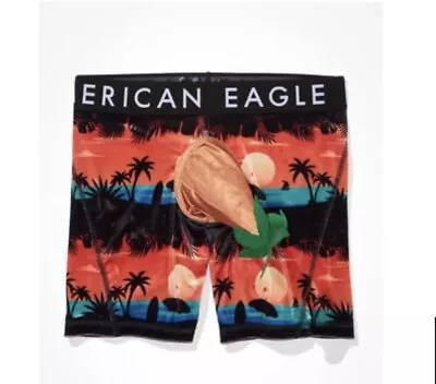 AMERICAN EAGLE Mens Costume Pouch Classic Boxer Brief  XS Palm Tree NEW! • $29