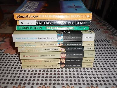 £15 • Buy Edmund Crispin: Gervase Fen Novels X 9