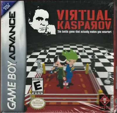 Virtual Kasparov GBA (Brand New Factory Sealed US Version) Game Boy Advance • $23.05