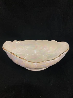 £30 • Buy Vintage Maling Ware White Lustre Mantel Vase 