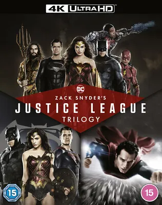 Zack Snyder's Justice League Trilogy (4K UHD Blu-ray) Various • $67.30