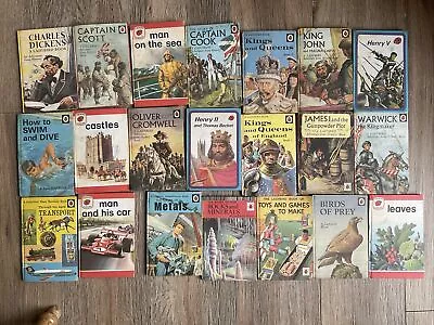 21 Vintage Ladybird Books Bundle Books Job Lot 60’s 70’s • £10