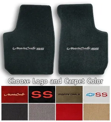 Chevrolet Monte Carlo 2pc Classic Loop Carpet Floor Mats - Choose Color & Logo • $138.99