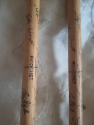$25 • Buy Ricochet Autographed Drum Sticks