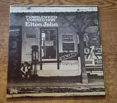 1980s VG/VERY GOOD+  Tumbleweed Connection & BOOKLET ELTON JOHN 73096 LP33 • $15.28