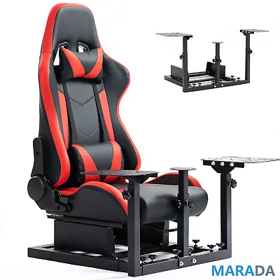 Marada Flight Simulator Cockpit With Seat Frame Compatible For Thrustmaster A10 • £119.99