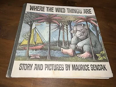 Where The Wild Things Are Hardback Book 1963 Maurice Sendak First Edition • $42.49