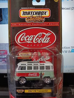 Matchbox Collectables Coca Cola 1967 VW Transporter Xlnt Condition • $12