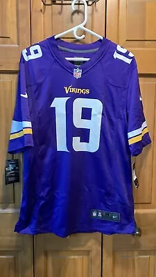 Men’s Adam Thielen #19 Minnesota Vikings NFL Nike Vapor Limited Jersey Size M • $54.95
