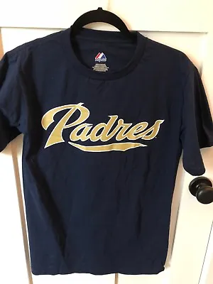 NEW! San Diego Padres T-Shirt Youth Medium Majestic • $9.99