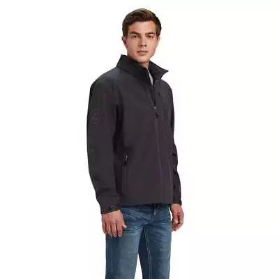 Ariat Mens Logo 2.0 Phantom Grey Softshell Jacket W/Conc Carry Pocket #10041613 • $124.95