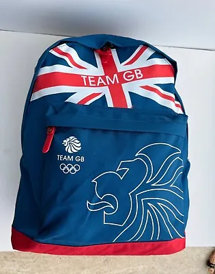 £3.99 • Buy Team Gb Backpack Red White And Blue