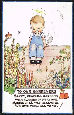 £1 • Buy [9697] Mabel Lucie Attwell Cute Children 1950s Postcard