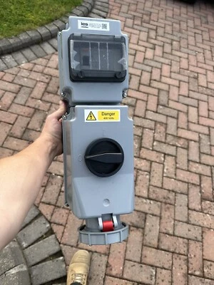 £80 • Buy 63A 3 Phase RCD Commando Socket With Plug