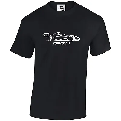 Formula 1 F1 T-shirt Top F1 Car Racing Shirt Adults Teens Kids Sizes • £10.99