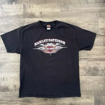 Vintage 2006 Harley-Davidson Motorcycles Graphic T-Shirt Dublin Ireland Large • $22.50