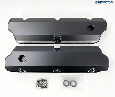 Aluminum Fabricated Tall Valve Cover For Small Block Ford SBF 289 302 351w/Holes • $99.99