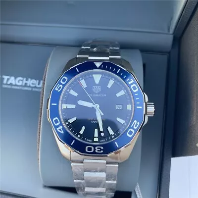 Tag Heuer Aquaracer Blue Dial Men's Watch WAY101C.BA0746 Quartz 300mm W/ BOX • $365