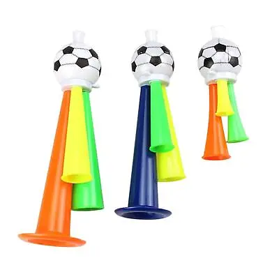 £5.51 • Buy Soccer Fan Trumpet Toy Colorful Cheering Props For Stadium Concerts Carnival