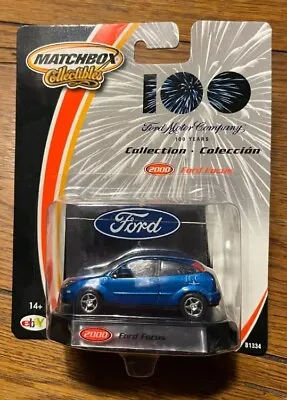 Matchbox Collectibles Ford 100 Years Collection 2000 Ford Focus 1/64 • $17