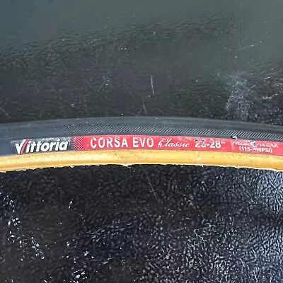 Vittoria CORSA EVO Classic 23-28  Tubular Tire (Used) • $25