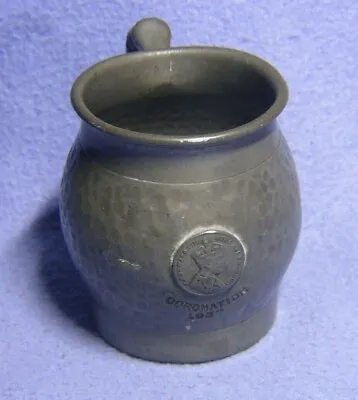 £11 • Buy Vintage Abbey Pewter 210, For Bentalls, Edward VIII 1937 Coronation Cup