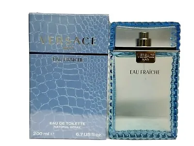 Versace Eau Fraiche 6.7oz Edt Spray By Versace For Men Brand New In Box  • $75