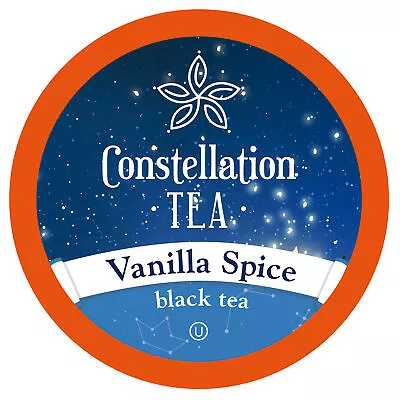 Constellation Tea Vanilla Spice Black Tea Pods K Cups 40 Count • $23.95