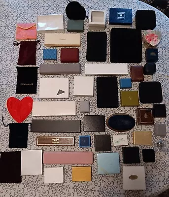 Lot Of 51 Jewelry Presentation Display Boxes Velvet/Art Deco/Cardboard... • $19.95