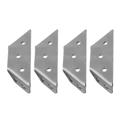 Protector Corner Brackets 4PCS Angle Electroplating Process Furniture Corner • $6.86