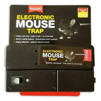 £25.50 • Buy Rentokil Electronic Mouse Trap, Battery Powered, Indoor Use, Easy To Use & Clean