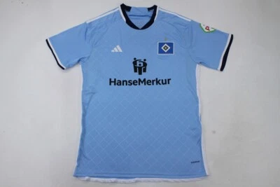 23/24 BNWT Hamburger SV Away Shirt  S M L XL XXL Mens Shirt FREE NAME • £24.99