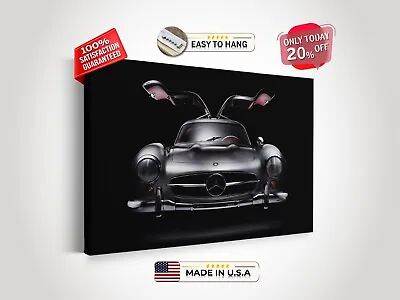 Mercedes Benz 300 SL Gullwing Vintage Car Decor Housewarming Gift Classic Car • $305.94