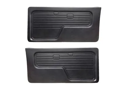 Interior Door Panel Fit For BMW E30 Coupe Cabriolet 3 Series 1982-1994 Black • $455.90