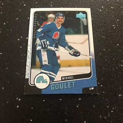 Michel Goulet 2000 Upper Deck NHL Legends #110 NHL Quebec Nordiques Ice Hockey • $1.40