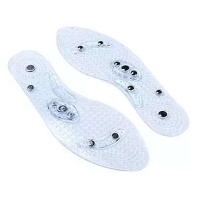 £3.50 • Buy Magnetic Shoe Insoles Massage Acupressure Foot Therapy Reflexology Pain Relief