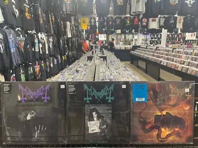 Mayhem Sealed Vinyl Lp Lot Live In  Leipzig Jessheim Atavistic Black Disorder • $79.99