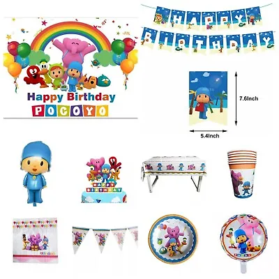 Pocoyo Party Supplies Pocoyo Balloons Pocoyo Decorations • $8.99