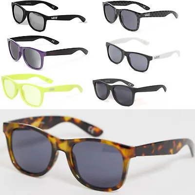 Vans Mens Sunglasses Classic Shades Black Tortoise Ladies Glasses Old Skool New • £17.99