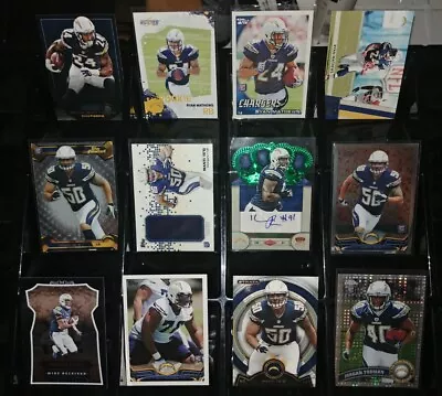 Chargers Auto Jersey RC Refractor Lot Manti Te'o Kendall Reyes Ryan Mathews ++ • $9.98