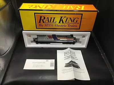 Rail King AMTRAK Dash-8 3-Rail Diesel Engine (RK-2003) O Gauge Train [MTH] • $41