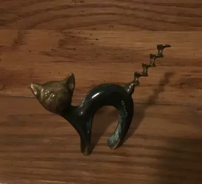 Hakuli Cat Bottle Opener/Corkscrew • $65