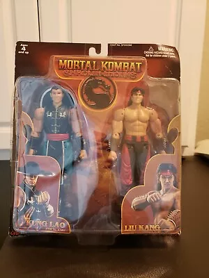 New 2005 Mortal Kombat Shaolin Monks Kung Lao & Liu Kang Figures Midway Jazwares • $31