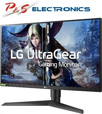 $499 • Buy LG 27GL83A-B 27  Class UltraGear™ Nano IPS Gaming Monitor W/G-Sync