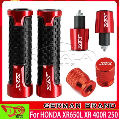 3PCS-For HONDA XR650L XR 400R 250 7/8  22MM 24MM Handlebar Hand Grips Set New • $23.24